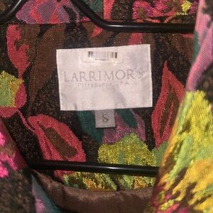 larrimors vintage jacket floral